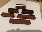 6 marklin wagons, Wisselstroom, Wagon, Ophalen of Verzenden, Zo goed als nieuw