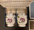 Egg Coddler Royal worcester 2 stuks in orginele doos., Antiek en Kunst, Antiek | Porselein, Ophalen of Verzenden