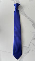 Prachtige handgemaakte paarse stropdas met clip Nieuw, Ophalen of Verzenden, Nieuw, Paars, Effen
