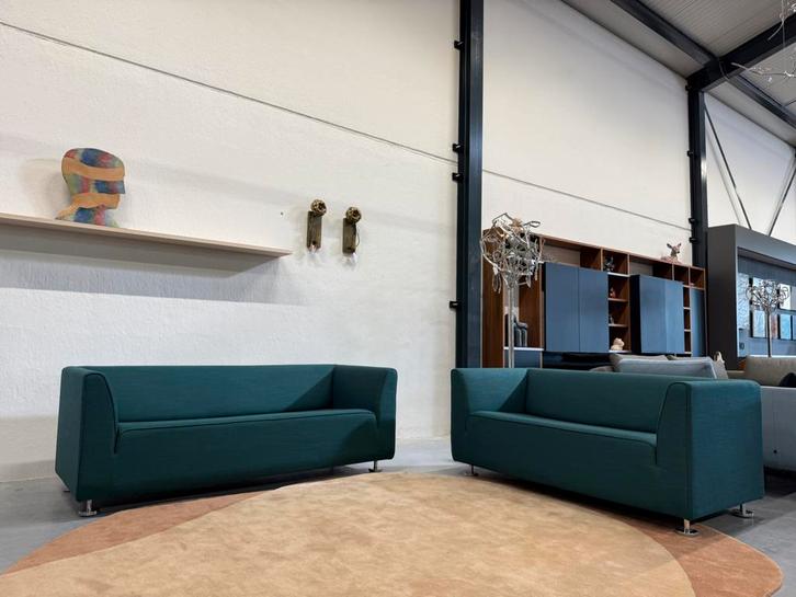 2 Nieuw Gelderland 4800 2,5 & 2 zits Bank Kvadrat Sunniva, Huis en Inrichting, Banken | Bankstellen, Nieuw, Rechte bank, Tweepersoons