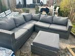 Ruime Wicker loungeset van Gardena! Moet weg!, Ophalen, 5 zitplaatsen, Gebruikt, Loungeset