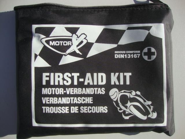 MOTOR FIRST AID KIT VERBANDDOOS VAKANTIE SET EHBO, Ophalen of Verzenden, Nieuw
