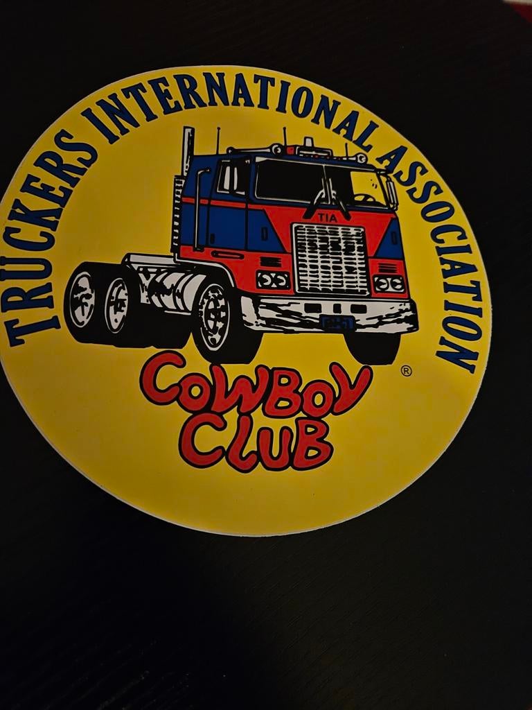 Truck Vrachtwagen sticker, Ophalen of Verzenden, Zo goed als nieuw, Auto of Motor