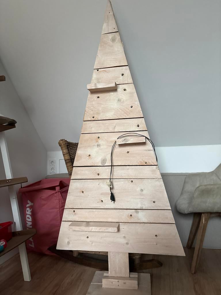 Steigerhouten kerstboom, Diversen, Ophalen, Gebruikt