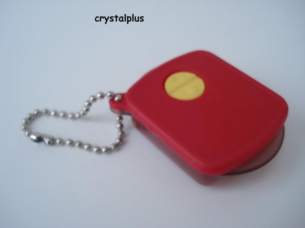Crystalplus sleutelhanger en meer Tupperware, Ophalen of Verzenden, Nieuw, Geel, Overige typen