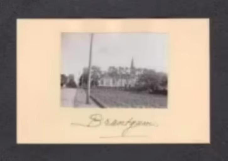 Foto Brantgum Kerk Jaren 30., Verzamelen, Foto's en Prenten, Zo goed als nieuw, Foto, Gebouw, Voor 1940, Ophalen of Verzenden