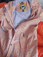 Regenjas met luipaardprint, zo goed als nieuw, maat 42/44, Ophalen, Zo goed als nieuw, Maat 42/44 (L), Oranje