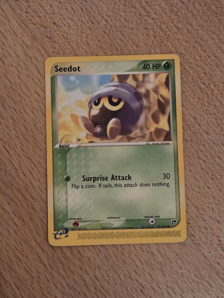 Pokémon kaart Seedot 2003, Ophalen of Verzenden