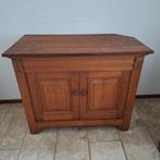 Eiken tv meubel, Ophalen, Gebruikt, 50 tot 75 cm, 100 tot 150 cm