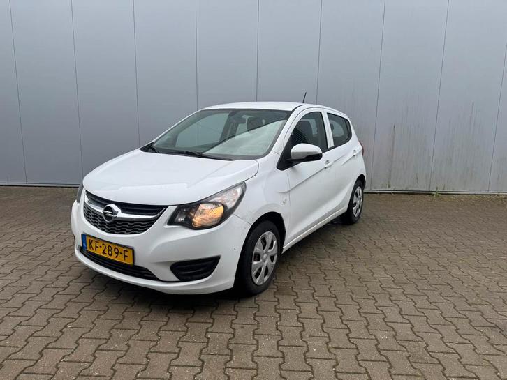 Opel Karl 1.0 Ecoflex 55KW 2016 Wit, Auto's, Opel, Bedrijf, Karl, ABS, Airbags, Bluetooth, Boordcomputer, Cruise Control, Metallic lak