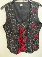 Top geborduurd met rozen. Mt 42 Dirndl., Ophalen of Verzenden, Zo goed als nieuw, Maat 42/44 (L)