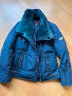 Stoere  blauwe warme jas maat: XS merk: Glamorous met ritsen, Blauw, Ophalen of Verzenden, Zo goed als nieuw, Glamorous