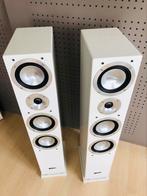 Canton Chrono SL 580 DC Speakers Wit, Zo goed als nieuw, 120 watt of meer, Front, Rear of Stereo speakers, Ophalen