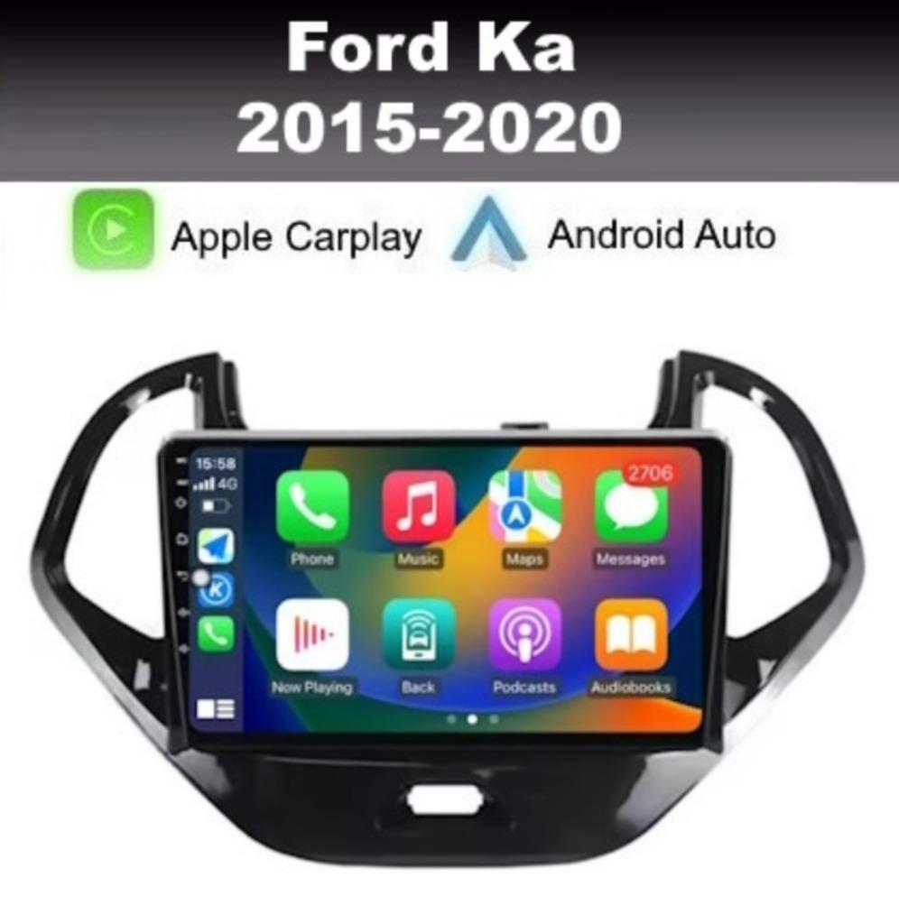 Ford Ka 2015-2020 navigatie radio android 14 apple carplay, CarAudioExpert, Curieweg Spijkenisse, Nieuw, Ophalen of Verzenden