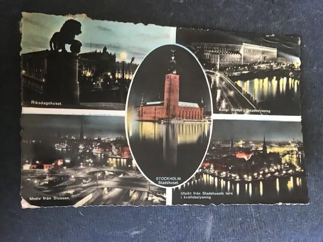 Stockholm, Zweden, Ophalen of Verzenden, Voor 1920, Gelopen, Frankrijk