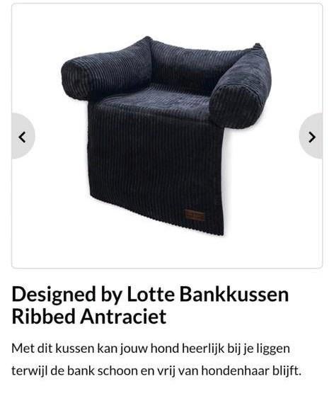 Hondenmand bankkussen designer bij lotte, Ophalen, Zo goed als nieuw, Katoen