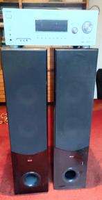 Een Audio-sets compleet + 3 luidsprekers en subwoofer, Gebruikt, Losse componenten, Tuner of Radio, Ophalen