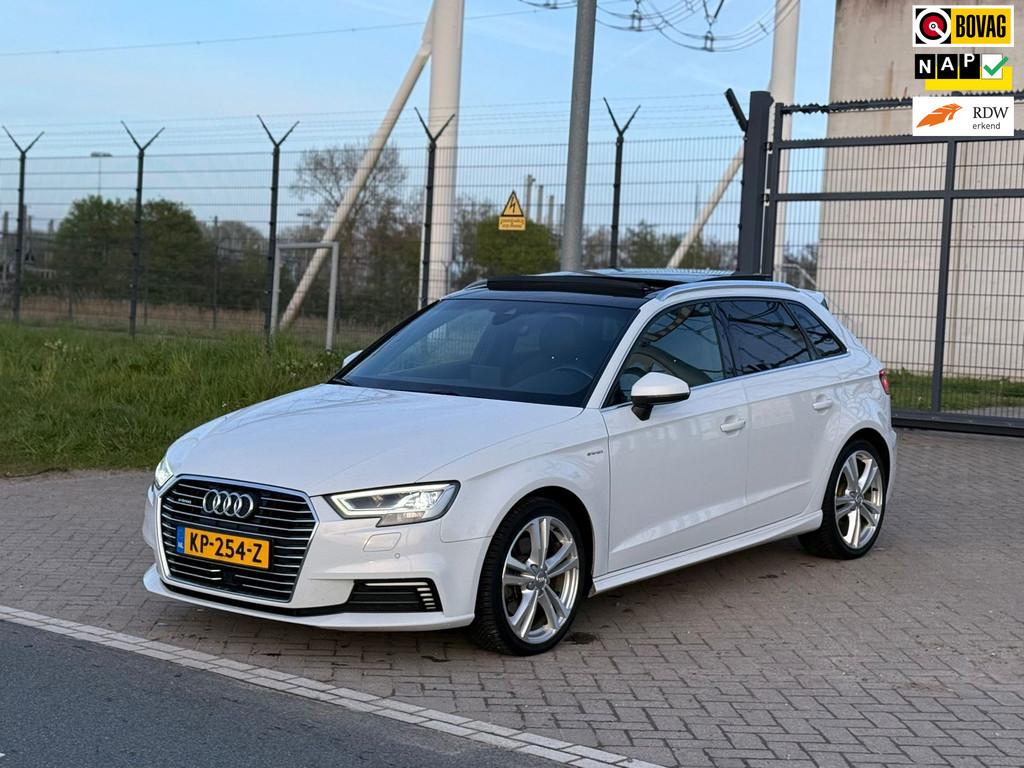 Audi A3 Sportback 1.4 e-tron s line - automaat - virtual das, 8 kWh, Gebruikt, Euro 6, 4 cilinders