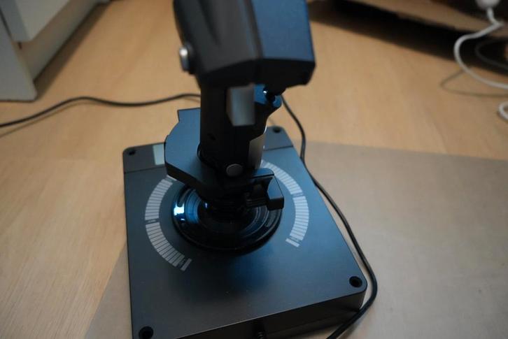 Logitech X56 H.O.T.A.S. Joystick en Throttle, Computers en Software, Joysticks, Zo goed als nieuw, Ophalen of Verzenden