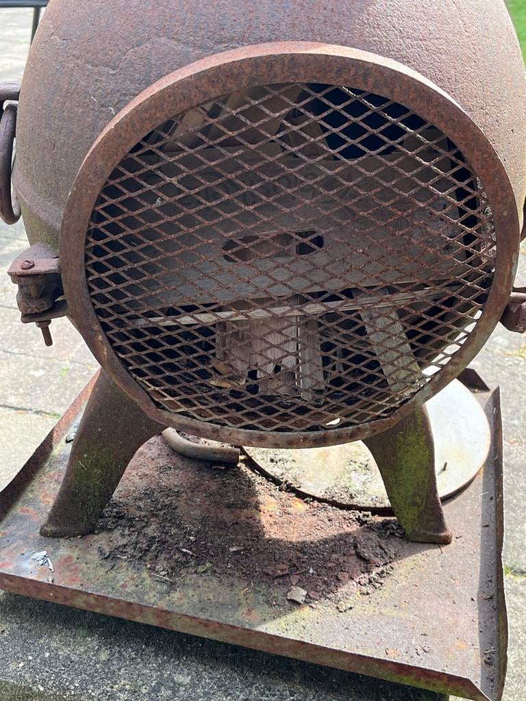 Robuuste gietijzeren terraskachel - Sfeervol en warm, Ophalen, Gebruikt