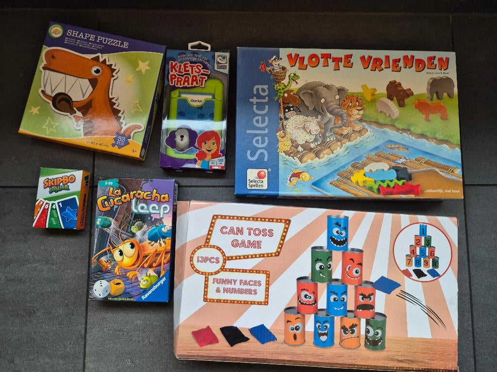 Diverse spelletjes, Ophalen of Verzenden, Gebruikt