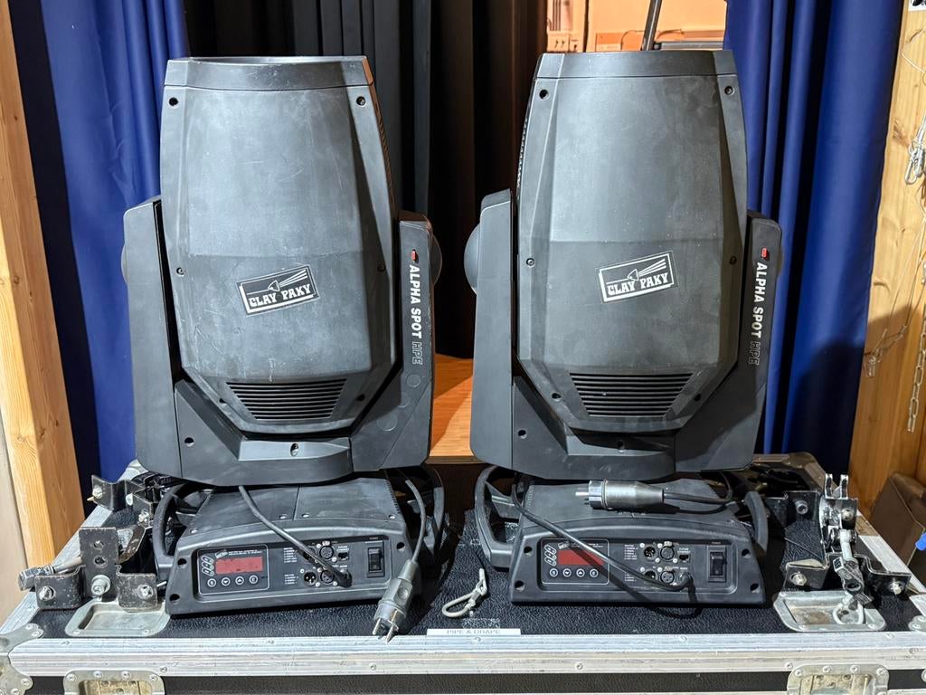 2x Clay Paky Alpha spot 575 HPE, Muziek en Instrumenten, Licht en Laser, Ophalen of Verzenden, Gebruikt, Licht