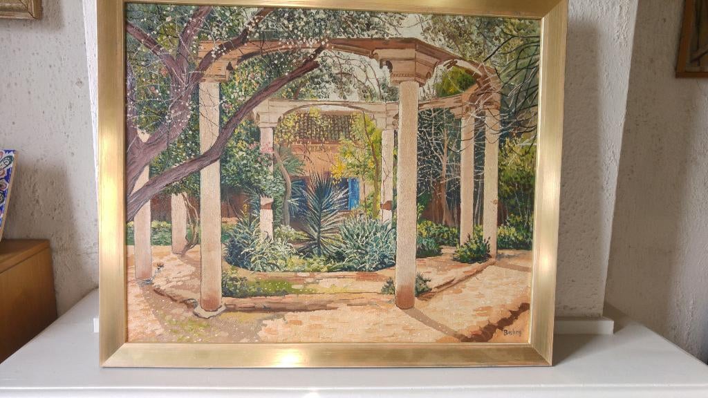 Herman Bieling olieverf schilderij, Ophalen