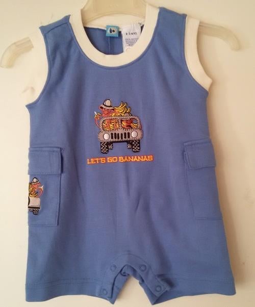 Blauw pakje Gymboree maat 62 *NIEUW* (0046), Kinderen en Baby's, Babykleding | Maat 62, Gymboree, Nieuw, Ophalen of Verzenden