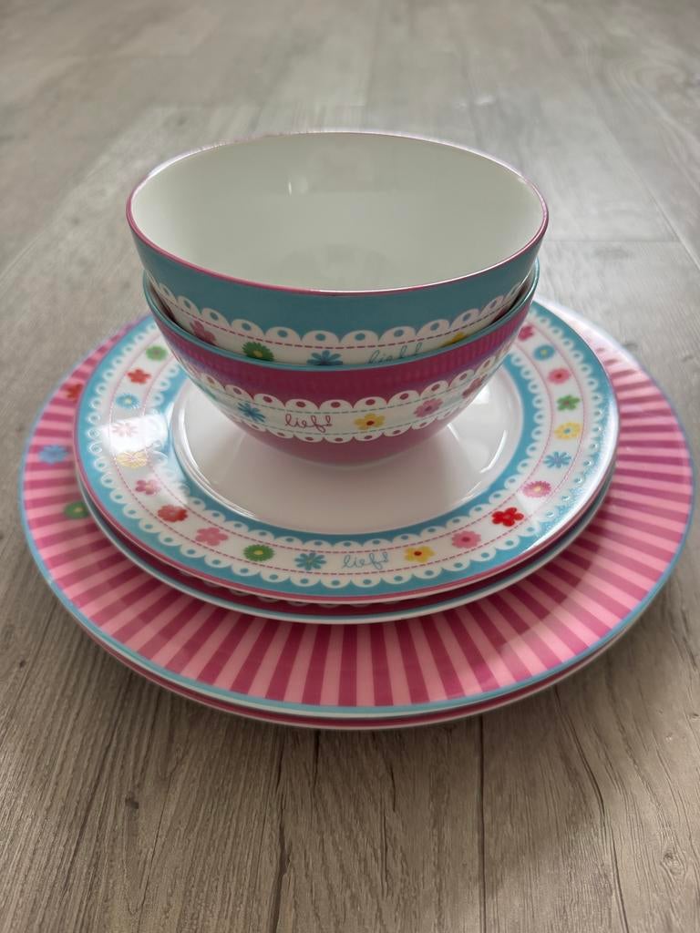 Lief Lifestyle servies, Keramiek, Ophalen of Verzenden, Zo goed als nieuw, Overige stijlen