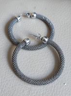 Grote ZINZI zilveren (925) creolen / oorbellen / oorringen, Sieraden, Tassen en Uiterlijk, Oorbellen, Ophalen, Hangers, Zo goed als nieuw