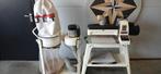 TrommelSchuurmachine + stofafzuiging, Ophalen, Gebruikt, 30 tot 70 mm, Figuurzaag