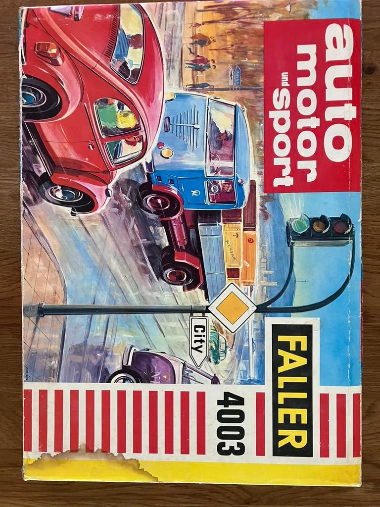 Faller AMS 4003 lege doos, Ophalen of Verzenden, Gebruikt, Elektrisch, Overige merken