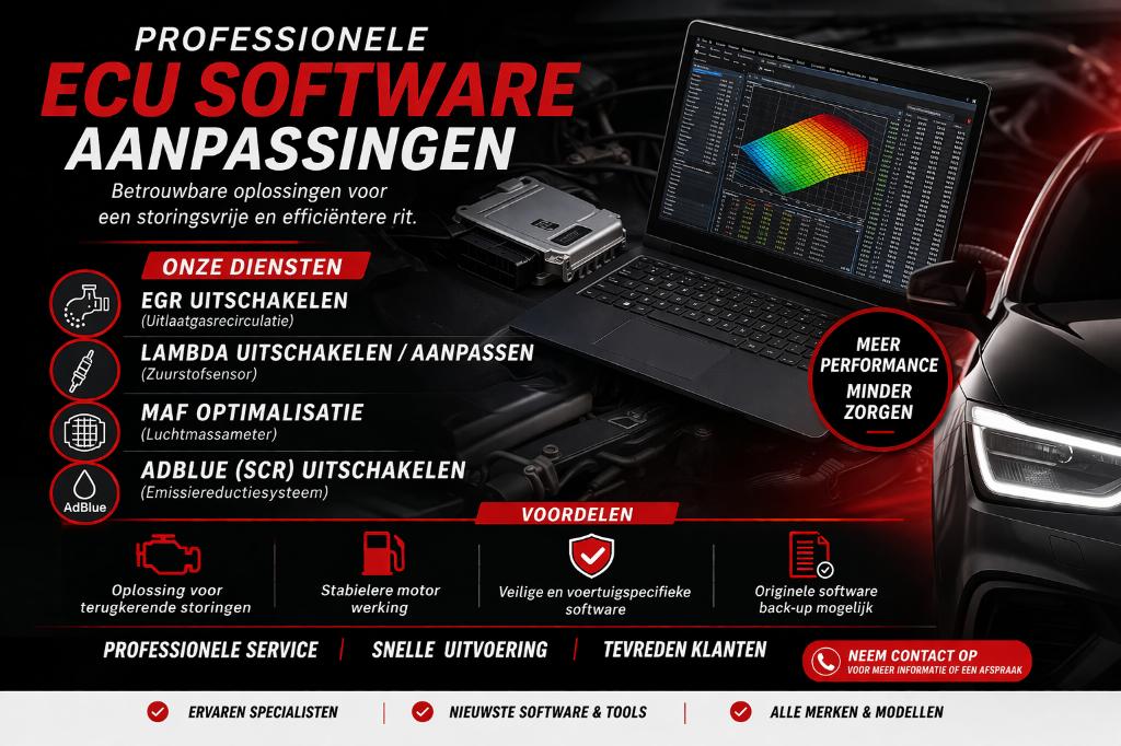 EGR , Lambda , MAF , AdBlue off / uitschrijven, Ophalen of Verzenden, Aycar, Aycar, Aycar