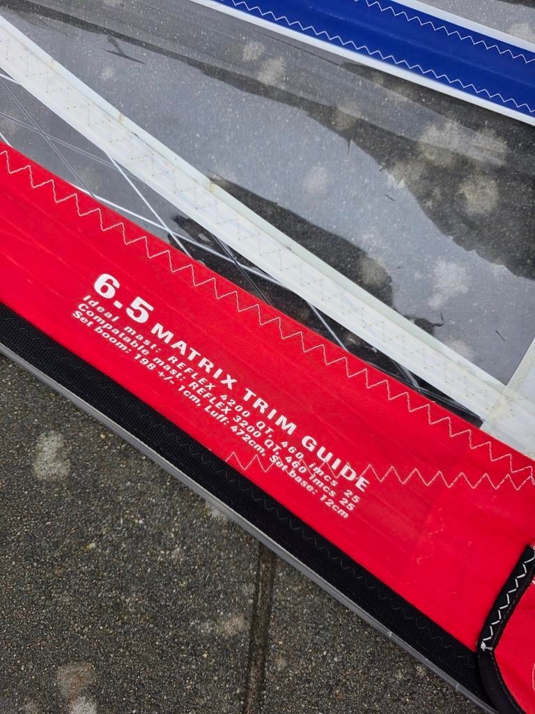 Gaastra Matrix 6.5m² windsurfzeil met mast, Watersport en Boten, Windsurfen, Ophalen