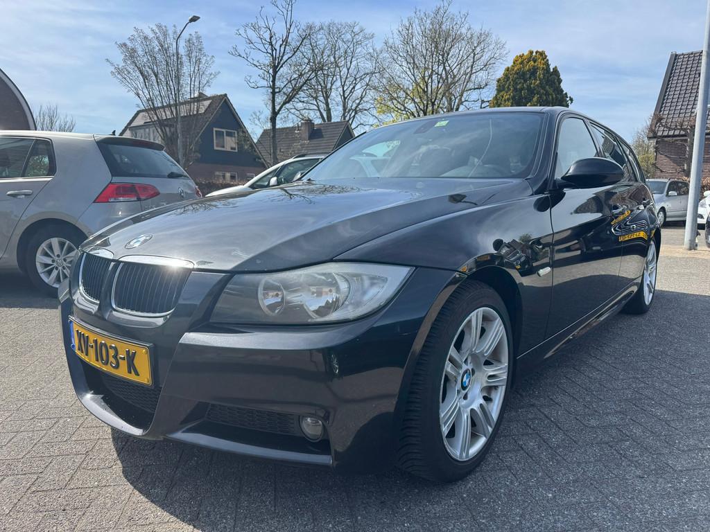 BMW 3-serie Touring 318i 143pk Apk 31/10/26,Airco,Cruise,Ele, Auto's, Achterwielaandrijving, Zwart, Handgeschakeld, 1405 kg