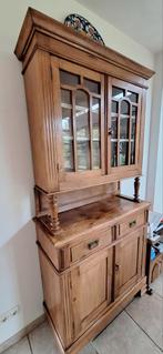 Antieke kast 100 jaar oud., Ophalen, Gebruikt, 25 tot 50 cm, 200 cm of meer