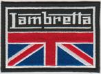 Lambretta stoffen opstrijk patch embleem #3, Motoren, Ophalen of Verzenden, Nieuw