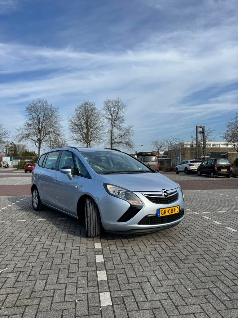 Opel Zafira 1.4T 103KW 2015 Grijs, Auto's, Opel, Euro 5, 4 cilinders, 7 stoelen, Origineel Nederlands