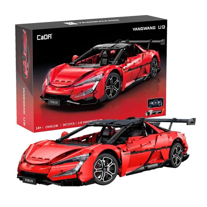 CaDA C64011 Yangwang U9, Kinderen en Baby's, Speelgoed | Bouwstenen, Nieuw, Overige merken, Ophalen of Verzenden