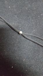 [317] ketting zwart stof zilver, Ophalen of Verzenden, 'T Olde Gre-j, Info@toldegrej.nl, Endepoelstraat 20f Didam