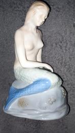 Vintage Porseleinen Zeemeermin Beeldje Jaren '60/'70, Ophalen of Verzenden