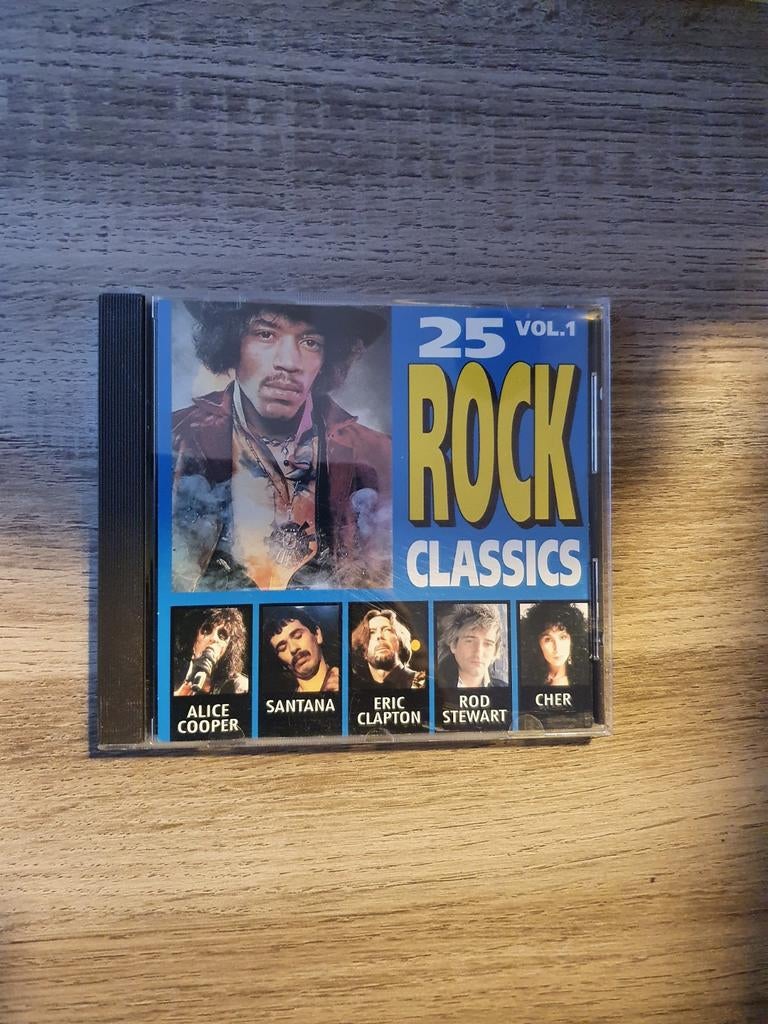 Cd 25 rock classics, Cd's en Dvd's, Ophalen of Verzenden, Zo goed als nieuw