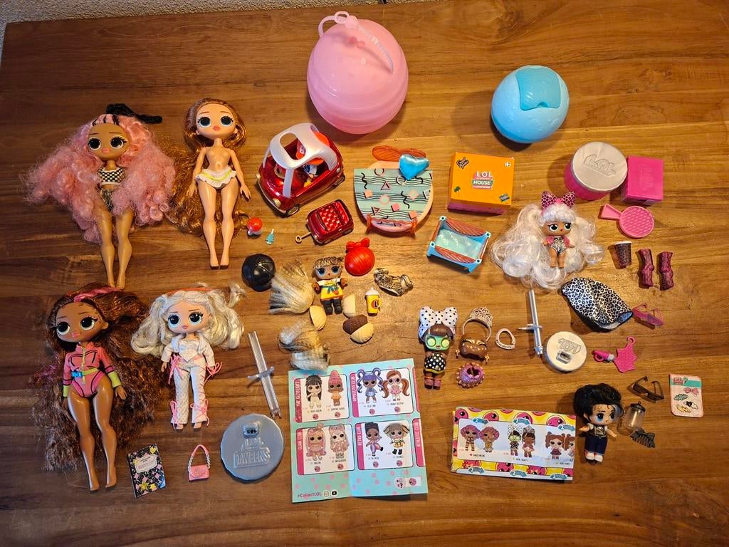 LoL Surprise OMG, Tweens en kleinere Lol poppetjes, Kinderen en Baby's, Speelgoed | Poppen, Ophalen of Verzenden, Zo goed als nieuw