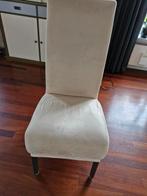 6 creme kleurige eetkamer stoelen, Huis en Inrichting, Stoelen, Ophalen, Gebruikt, Vijf, Zes of meer stoelen