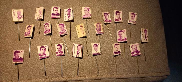 101 Vintage Voetbalspeldjes Jaren '60 -, Verzamelen, Speelgoed, Gebruikt, Ophalen of Verzenden