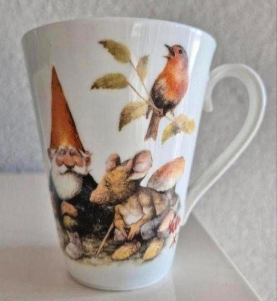 Beker David de Kabouter, Ophalen of Verzenden, Zo goed als nieuw, Overige stijlen, Kop(pen) en/of Schotel(s)