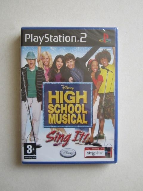 Singstar Sing It Star Disney Hanna/Musical PS2 Playstation 2, Spelcomputers en Games, Muziek, Nieuw, Ophalen of Verzenden, 3 spelers of meer