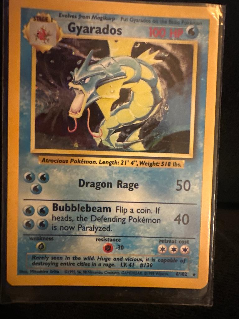 Gyarados, Ophalen, Zo goed als nieuw