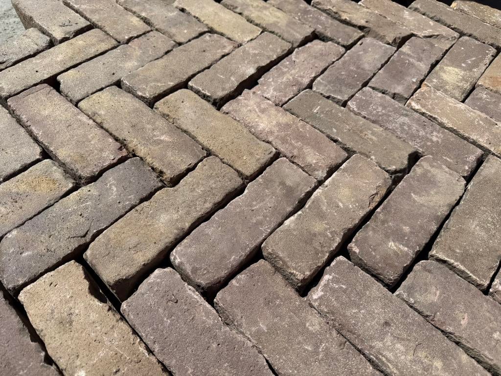 Gebakken dikformaat 20x7x9 cm, Tuin en Terras, Tegels en Klinkers, Ophalen, Zo goed als nieuw, Keramiek, Klinkers