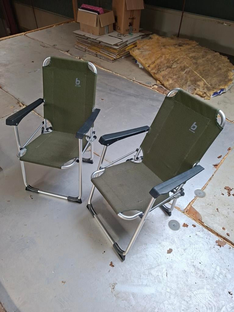 2 Bo-Camp Opvouwbare Kinderstoelen - Camping & Buiten, Caravans en Kamperen, Kampeermeubelen, Ophalen of Verzenden, Gebruikt, Campingstoel